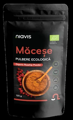 Macese Pulbere ecologica, 125g, Niavis