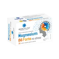 Magnesium B6 Forte No Stress, 30 capsule gastrorezistente, BioSunLine