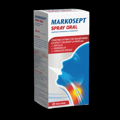 Spray oral Markosept, 20ml, Fiterman
