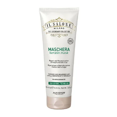 Masca cu keratina pentru par deteriorat Il Salone Milano Keratin, 250ml, Alfaparf Milano Professional