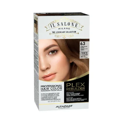 Vopsea permanenta Plex Rebuilder Nr. 6.3 Dark Golden Blonde, 100ml, Il Salone Milano