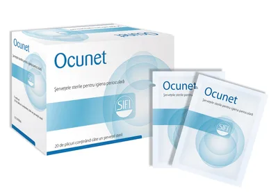Ocunet Servetele oculare sterile, 20 bucati, SIFI