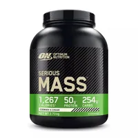 Gainer pudra proteica proteine din zer 100% Serious Mass Biscuiti 2.73kg, Optimum Nutrition