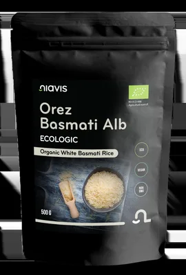 Orez basmati alb ecologic, 500g, Niavis