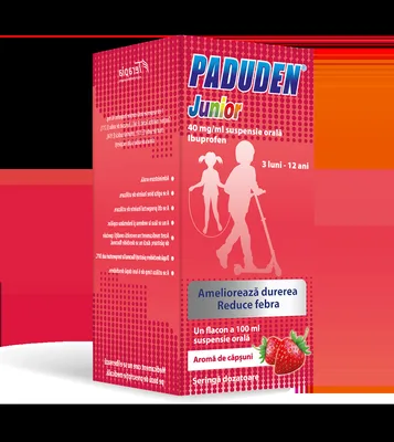 Paduden Junior suspensie orala 40mg/ml, 100ml, Terapia