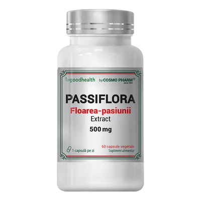 Passiflora Extract 500mg, 30 capsule, Cosmopharm