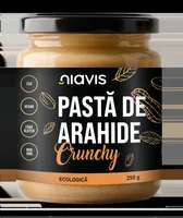 Pasta de arahide crunchy ecologic, 250g, Niavis