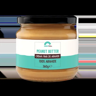 Crema fina de arahide, 360g, Sunday Bites