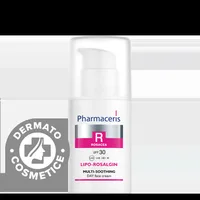 Crema de zi calmanta pentru ten uscat SPF30 Lipo-Rosalgin R, 30ml, Pharmaceris