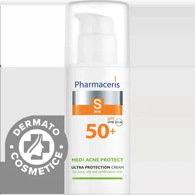 Crema de fata Medi Acne Protect SPF50+ S, 50ml, Pharmaceris
