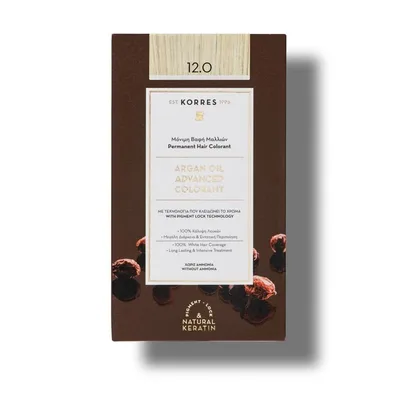 Vopsea de par Argan Oil 12.0 Special Blonde, 50ml, Korres