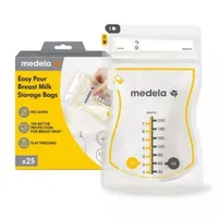 Pungi pentru depozitarea laptelui matern, 210ml x 50 bucati, Medela