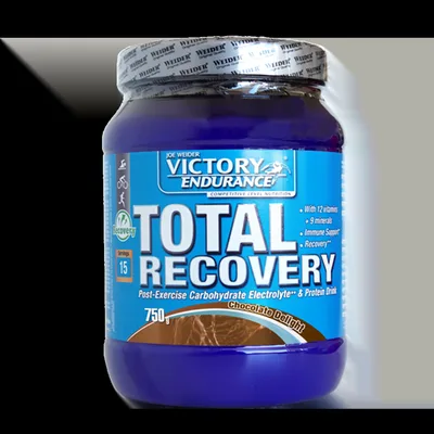 Pulbere post-workout cu aroma de Chocolate Total Recovery, 750g, Weider