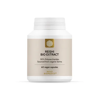 Extract de ciuperci Reishi Bio, 60 capsule, Novo Biomedics