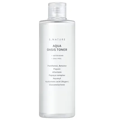 Toner hidratant de fata Aqua Oasis, 300ml, S.Nature