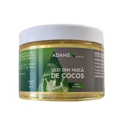 Ulei de cocos, 1000ml, Adams Vision