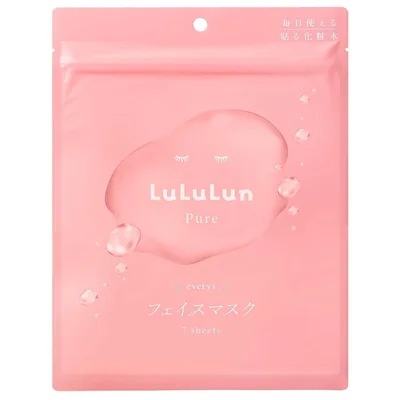 Masca de fata Pure Everys, 32 bucati, LuLuLun