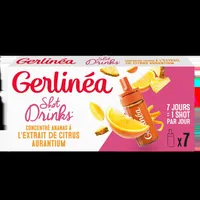 Shot concentrat cu ananas si extract de portocale amare, 70ml, Gerlinea