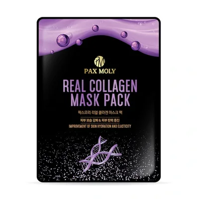 Masca tip servetel cu colagen, 25ml, Pax Moly
