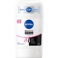 Deodorant stick Invisible Clear Black&White, 50ml, Nivea