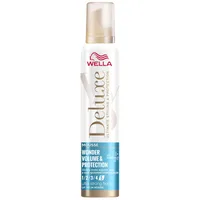 Spuma pentru par cu fixare ultra puternica Wonder Volume & Protection Wella Deluxe, 200ml, Wella