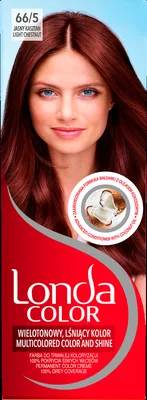 Vopsea de par permanenta 66/5 Castaniu deschis, 110ml, Londa
