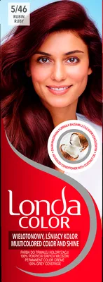 Vopsea de par permanenta 5/46 Rosu Rubin, 110ml, Londa