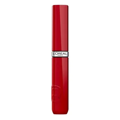 Ruj lichid cu stralucire de lac Infaillible Laque Resistance 420 Rouge Paris, 4.3ml, L'Oreal Paris