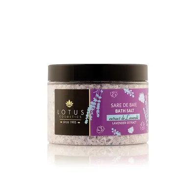 Sare de baie cu extract de lavanda SPA Dermoactive, 600g, Lotus Cosmetics