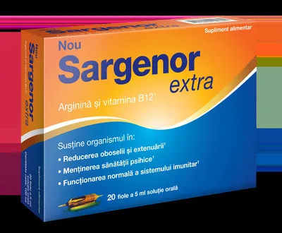 Sargenor Solutie orala, 20 fiole, Viatris