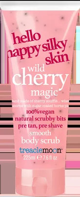 Scrub de corp Wild Cherry Magic, 225ml, Treaclemoon