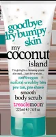 Scrub de corp My Coconut Island, 225ml, Treaclemoon