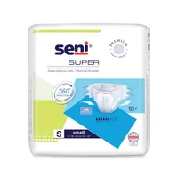 Scutece cu sistem inchis Super Plus Small, 10 bucati, Seni