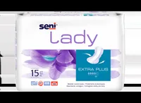 Absorbante pentru incontinenta urinara Lady Extra, 15 bucati, Seni