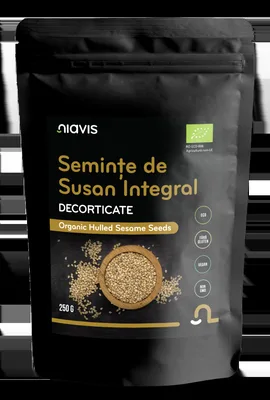 Seminte de susan integral ecologice, 250g, Niavis