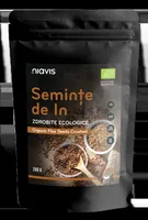 Seminte de in zdrobite ecologice, 250g, Niavis