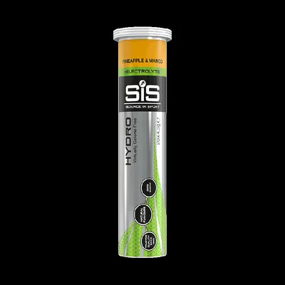 Tablete efervescente cu electroliti ananas si mango Go Hydro, 20 tablete, SiS