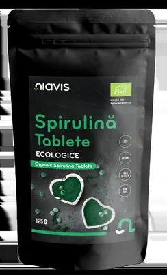 Spirulina Tablete ecologice, 125g, Niavis