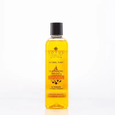 Ulei de masaj Natural Plant, 250ml, Lotus Cosmetics
