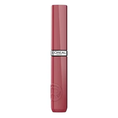 Ruj lichid cu stralucire de lac Infaillible Laque Resistance 220 Paris Sunset, 4.3ml, L'Oreal Paris