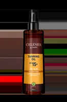 Ulei pentru bronzare cu protectie solara Herbal SPF15, 200ml, Celenes