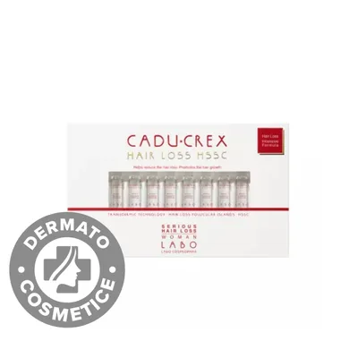 Tratament impotriva caderii severe a parului pentru femei Cadu Crex, 40 fiole, Labo