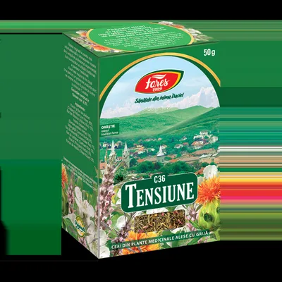 Ceai pentru tensiune C36, 50g, Fares