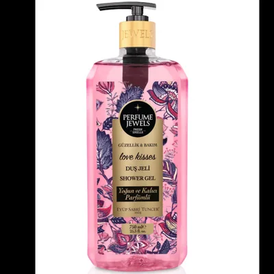 Gel de dus Perfume Jewels Love Kisses, 750ml, Eyüp Sabri Tuncer