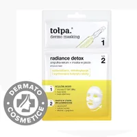 Masca-ser tip servetel in 2 pasi radiance detox Dermo Masking, 1 bucata, Tolpa