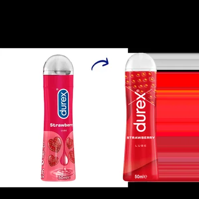 Lubrifiant Strawberry, 50ml, Durex Play