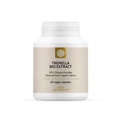 Extract de ciuperci Tremella Bio Extract, 60 capsule, Novo Biomedics