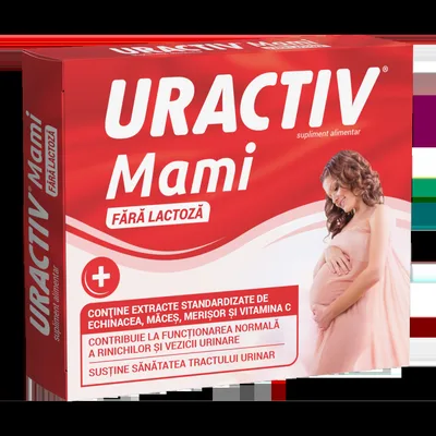 Uractiv Mami fara lactoza, 21 capsule, Uractiv