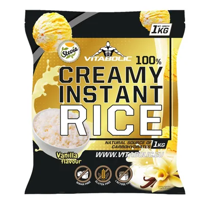 Creamy Instant Rice Vanilla, 1kg, Vitabolic
