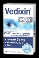 Vedixin Max pentru vedere optima, 30 capsule, Zdrovit